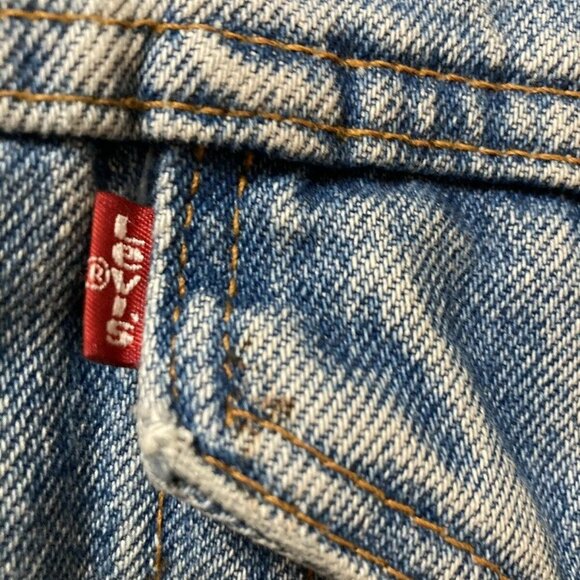 Vintage Levi’s Sherpa Jacket Raw DENIM Size Small - Picture 4 of 8